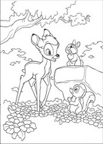 coloring page Bambi 2